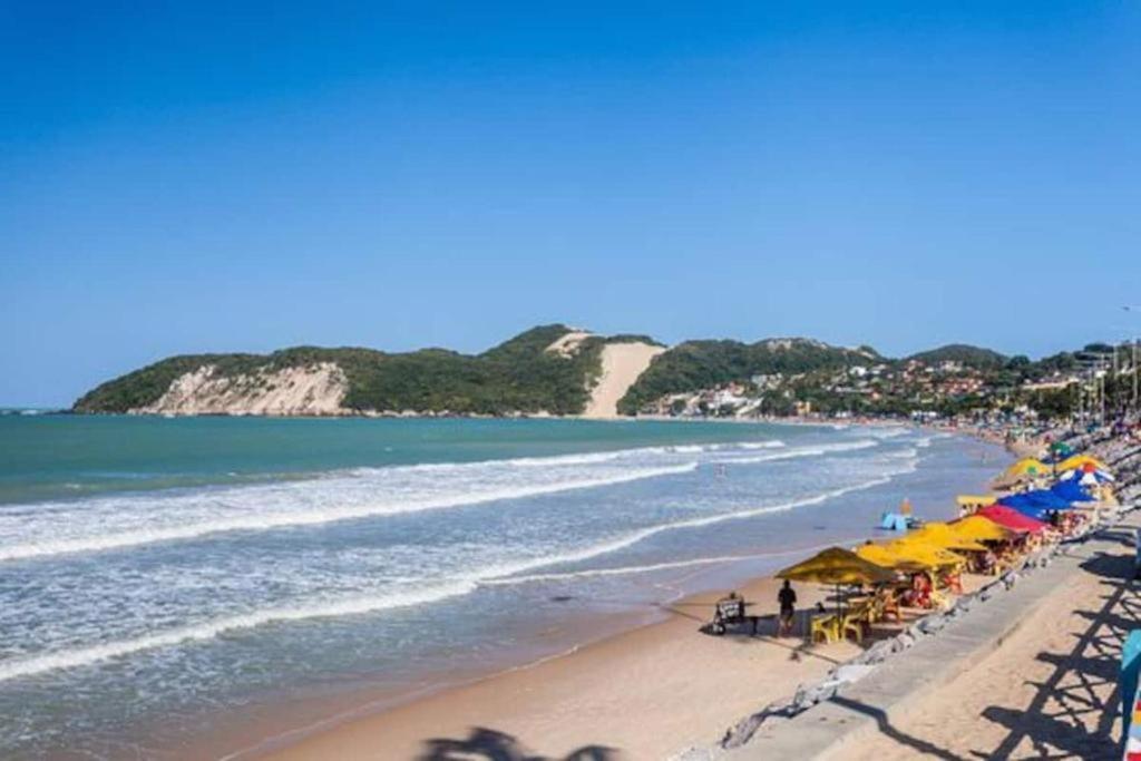 Flat Completo A Beira Mar Com Vista Exuberante No Blue Marlin Apartments Natal Exterior foto